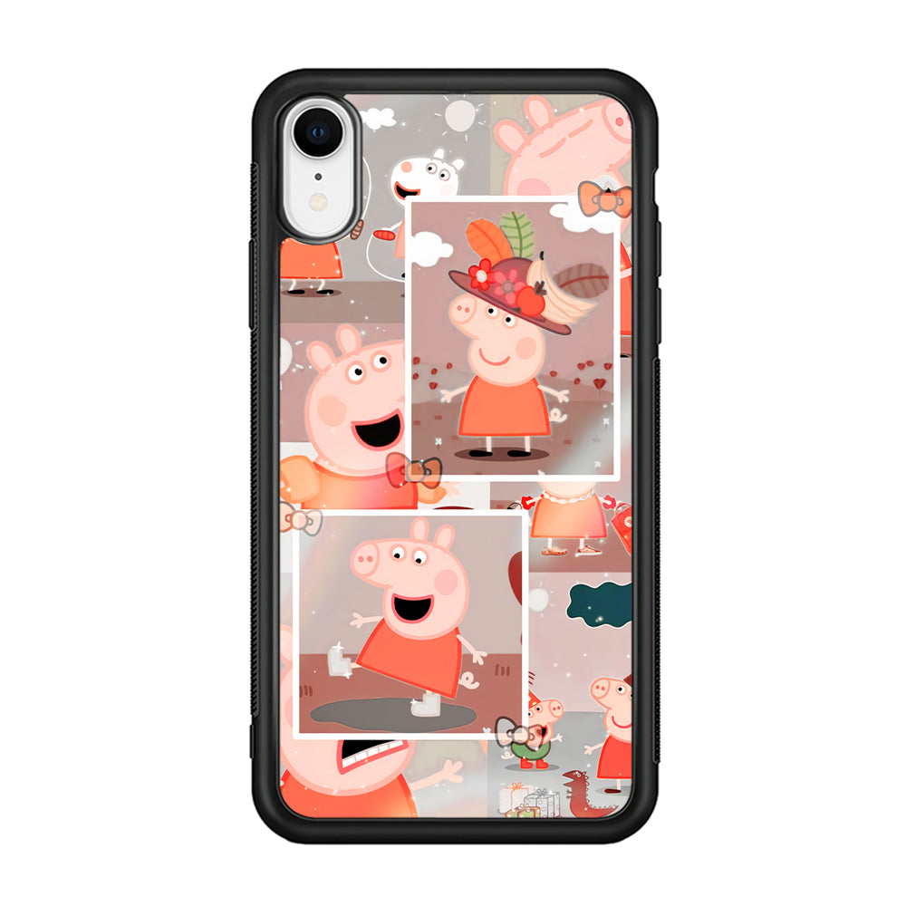 Peppa Pig Aesthetic In Frame iPhone XR Case