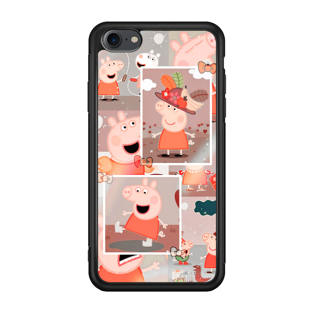 Peppa Pig Aesthetic In Frame iPhone 8 Case