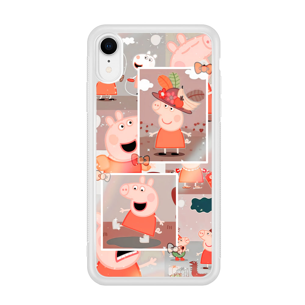 Peppa Pig Aesthetic In Frame iPhone XR Case
