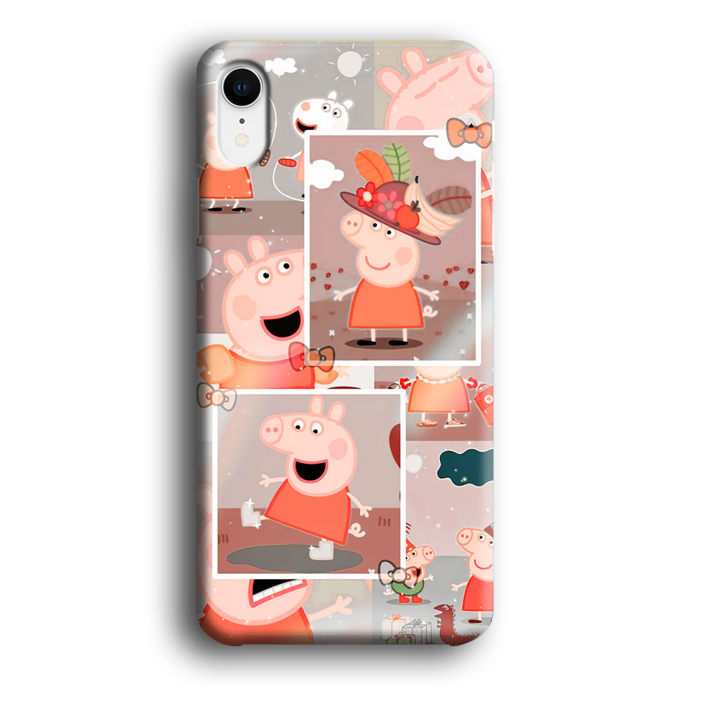 Peppa Pig Aesthetic In Frame iPhone XR Case