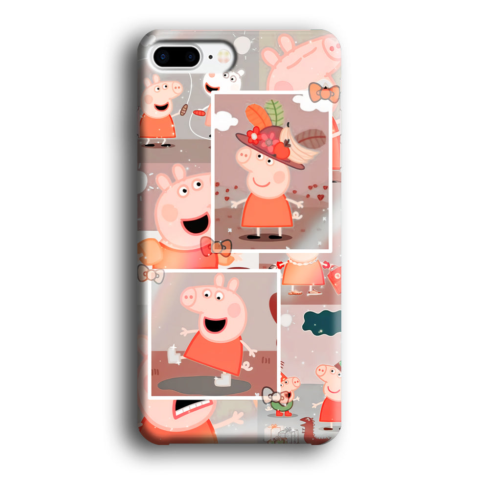 Peppa Pig Aesthetic In Frame iPhone 8 Plus Case