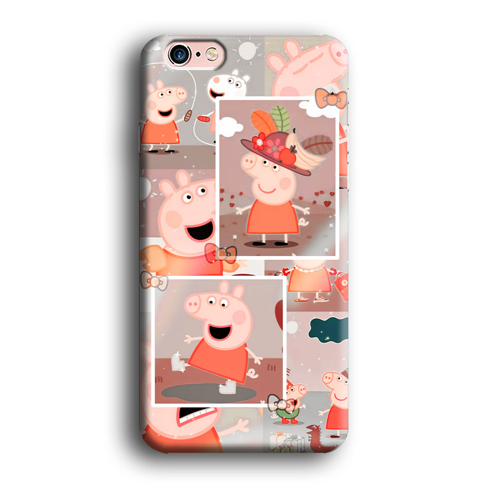 Peppa Pig Aesthetic In Frame iPhone 6 Plus | 6s Plus Case