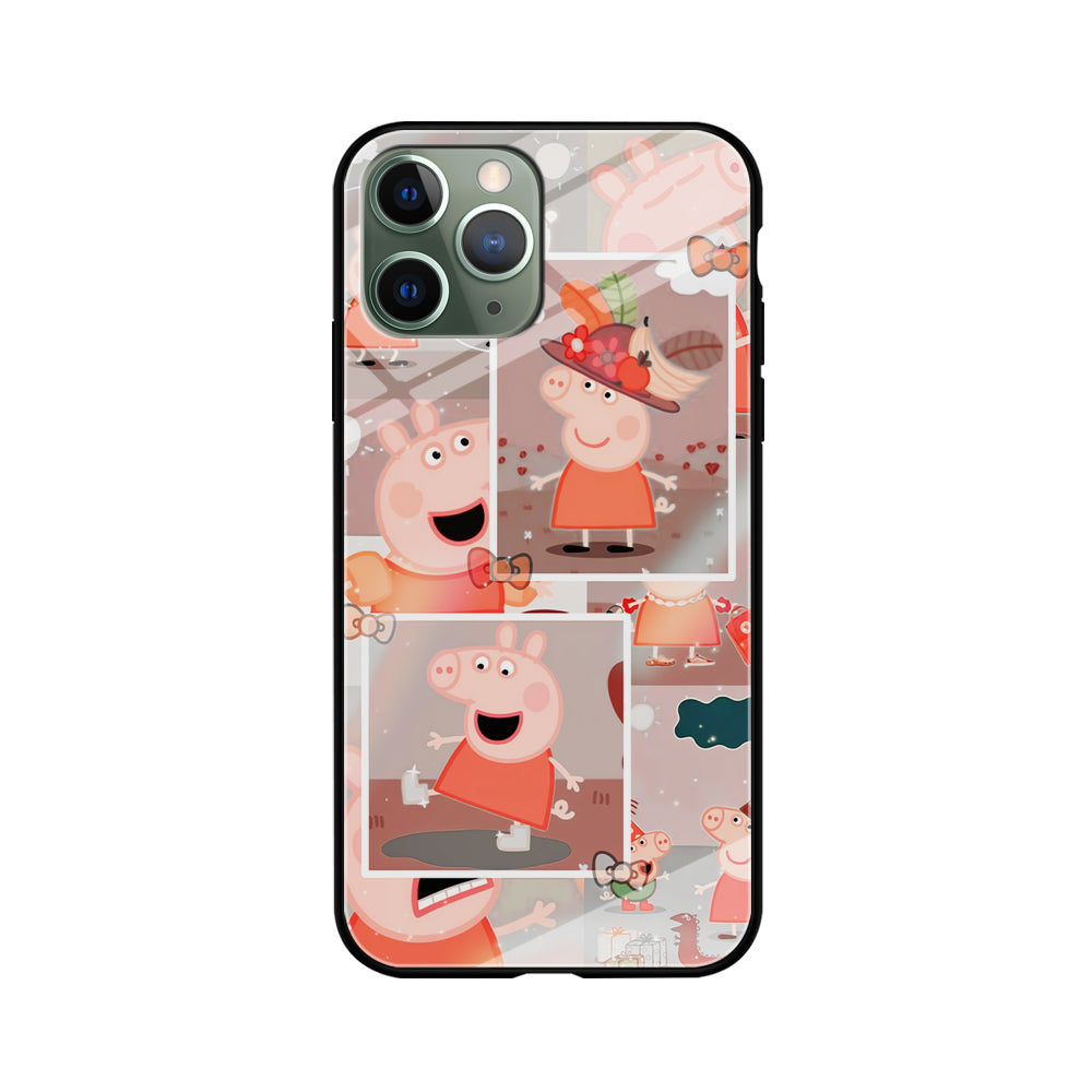 Peppa Pig Aesthetic In Frame iPhone 11 Pro Max Case