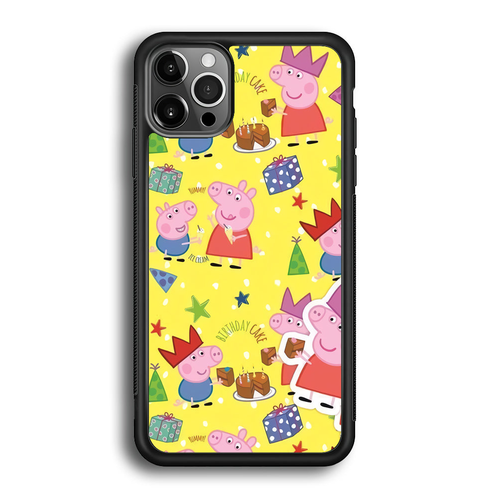 Peppa Pig Birthday Momment iPhone 12 Pro Max Case