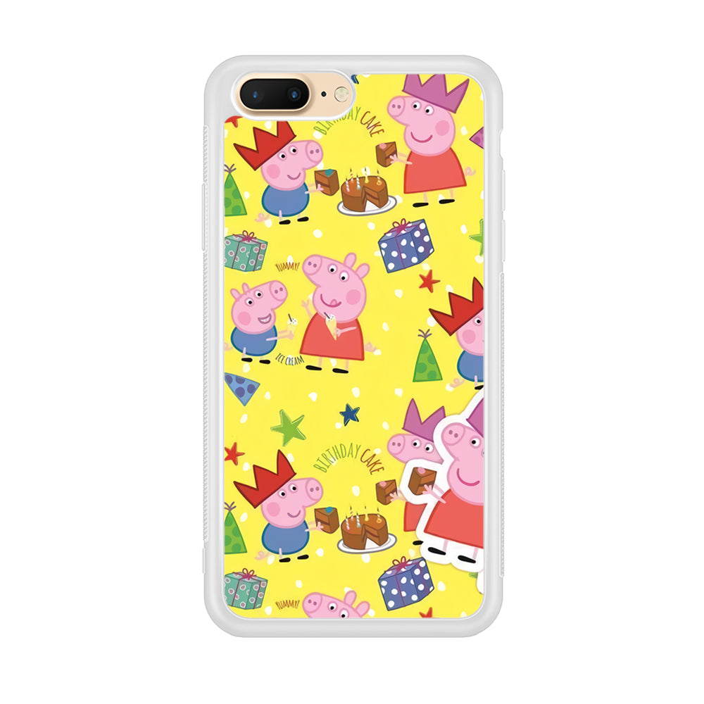Peppa Pig Birthday Momment iPhone 7 Plus Case