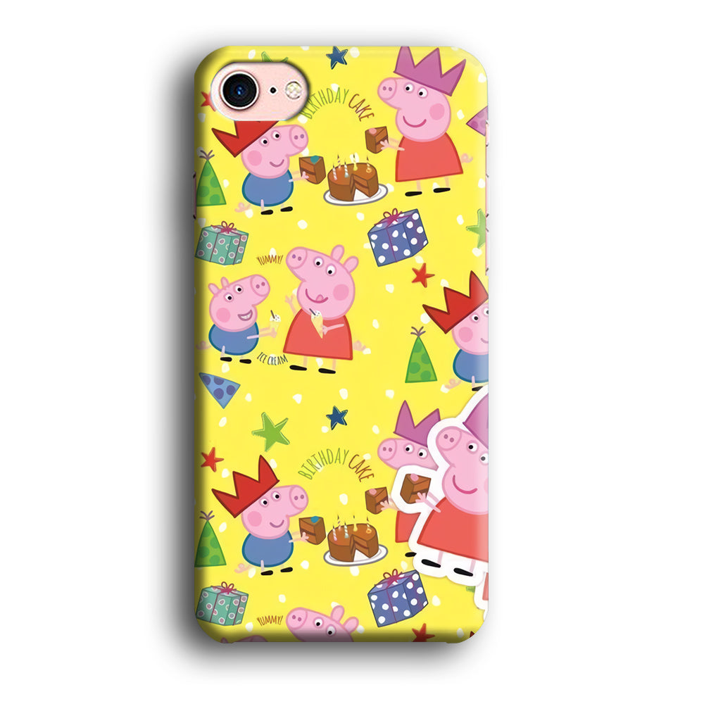 Peppa Pig Birthday Momment iPhone 8 Case