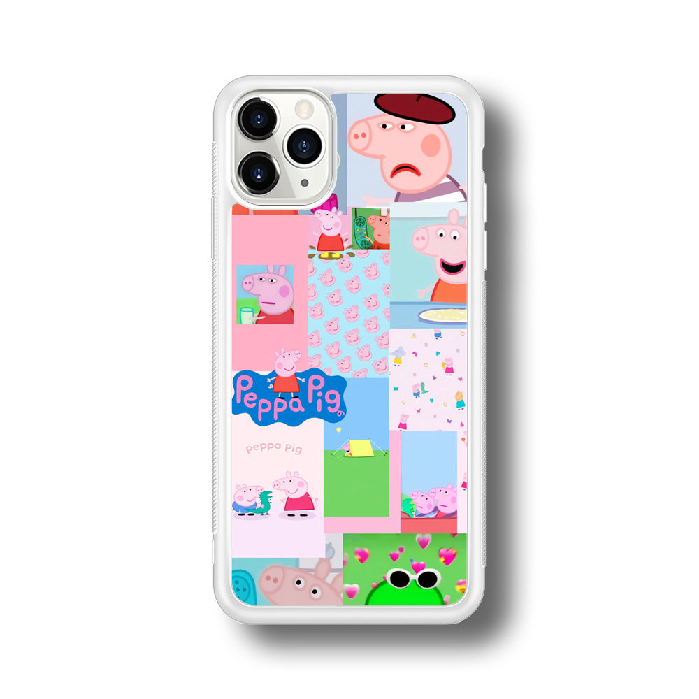 Peppa Pig George Collage iPhone 11 Pro Max Case