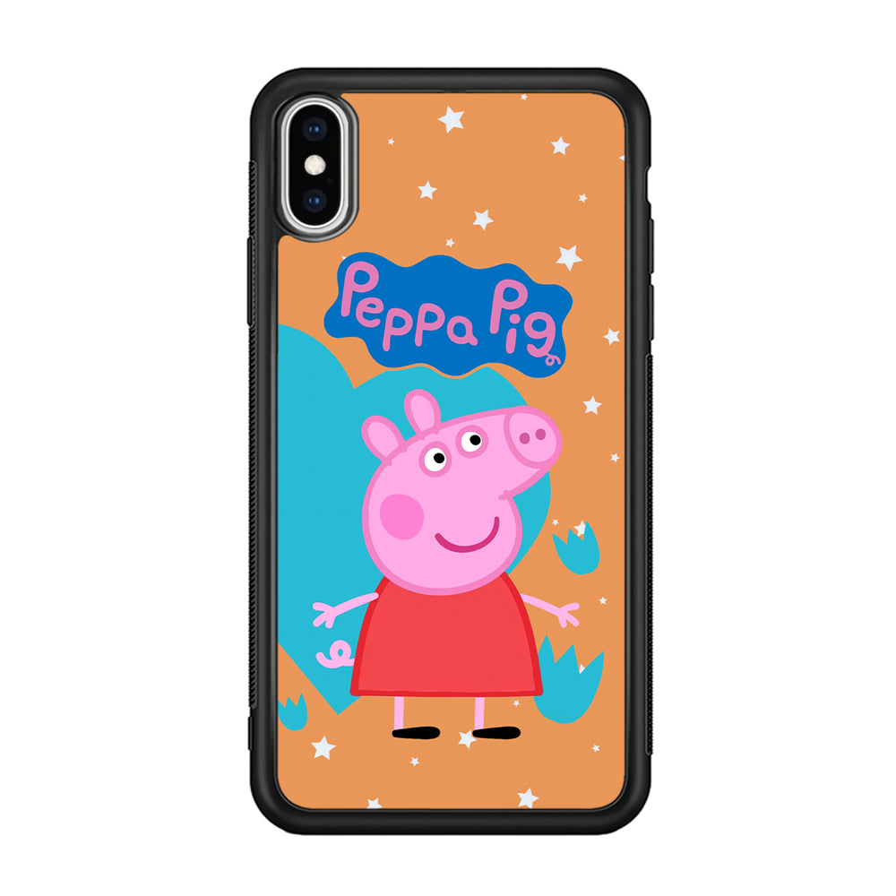 Peppa Pig Girl Convidence iPhone XS MAX Case