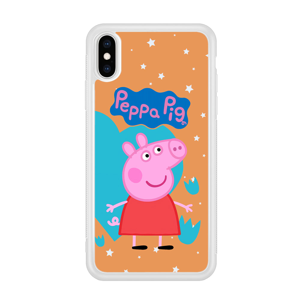 Peppa Pig Girl Convidence iPhone XS MAX Case