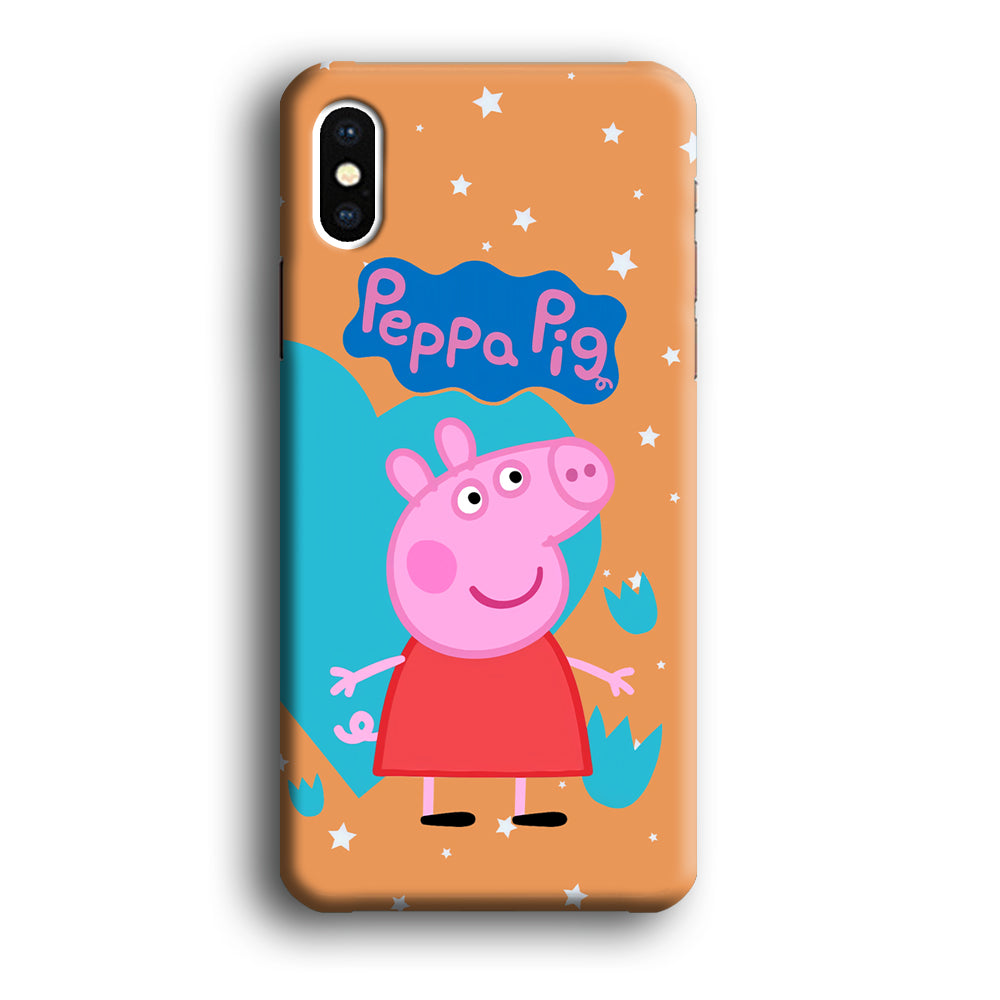Peppa Pig Girl Convidence iPhone XS MAX Case