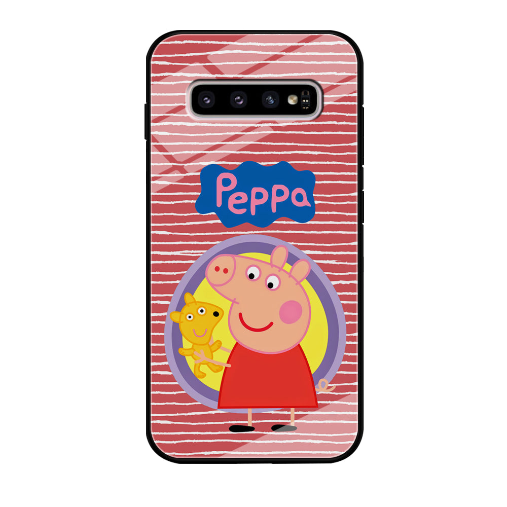 Peppa Pig The Holy Doll Samsung Galaxy S10 Plus Case