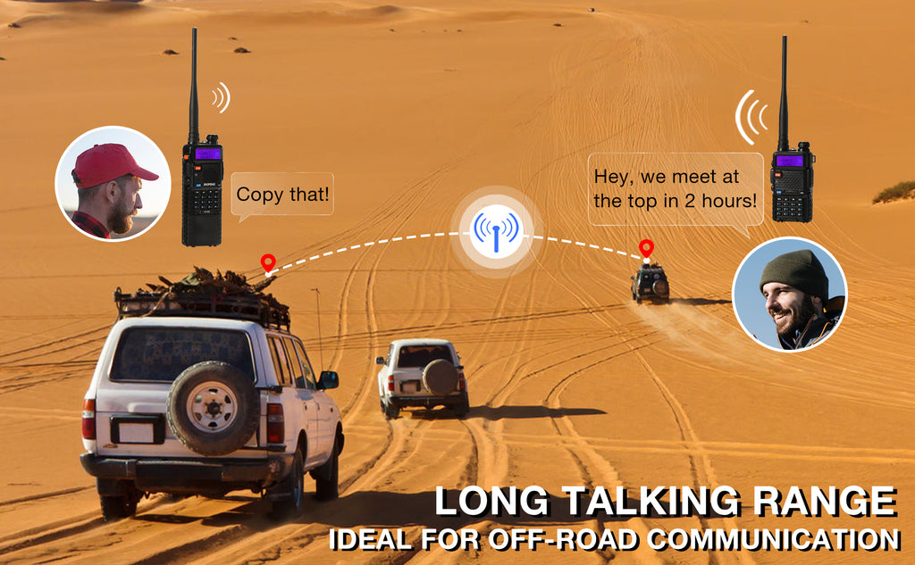 BAOFENG UV-5G communication banner