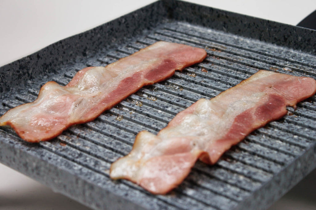 Bacons on Atgrills electric grill pan