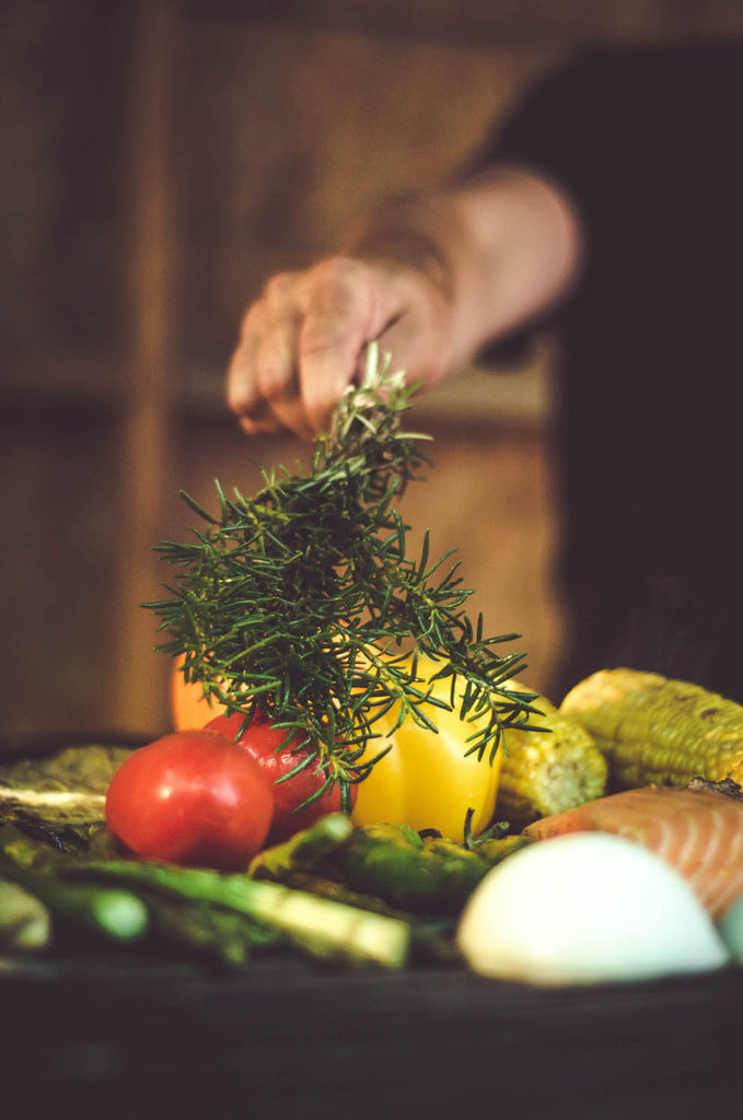 Plat de légumes