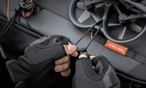 ONEMO FPV -Rucksack hat 4 Elastizbänder