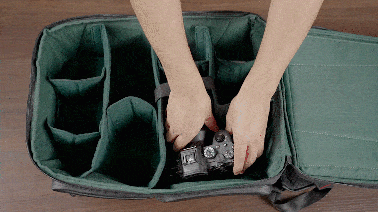 OneMo Lite User Guide - The upper space can be further partitioned