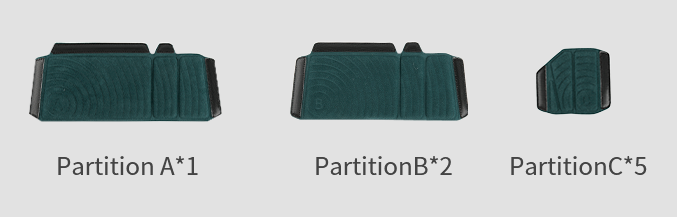 OneMo Lite User Guide - How do I divide the main compartment?