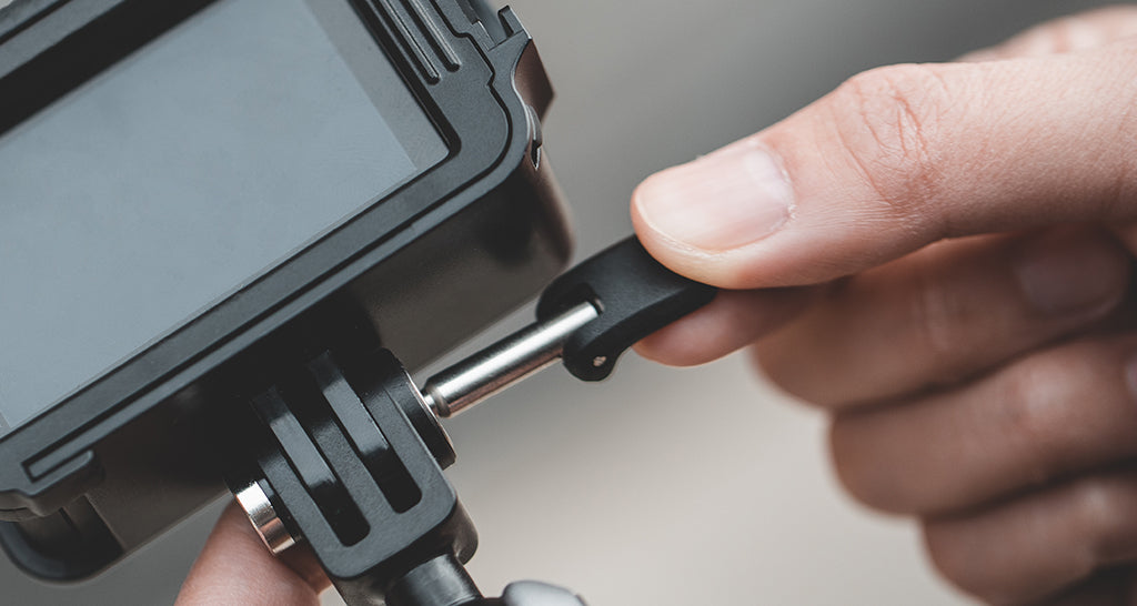 Action Camera Adhesive Mount-PGYTECH's quick release pin