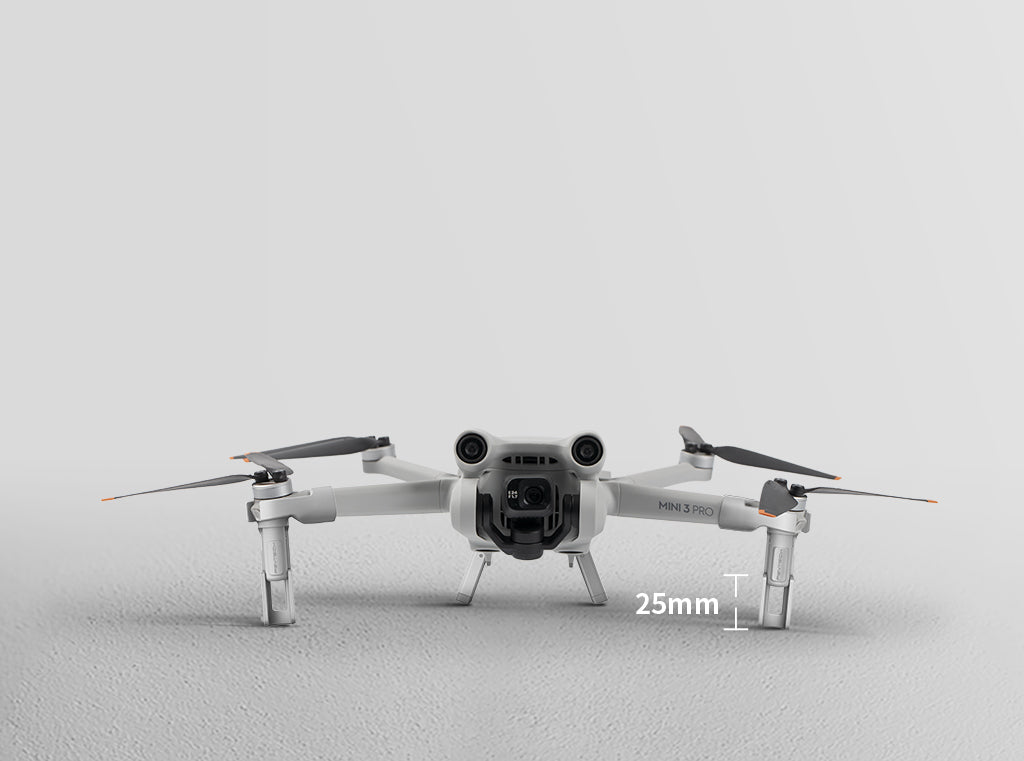 DJI Mini 3 Pro Landing Gear Extensions -25mmは、離陸して着陸するときにさらに持ち上げられました