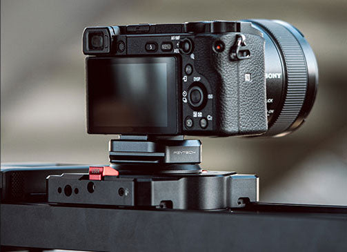 Schnellfreisetzungsklemme vom Arca -Typ - Sogar die Kameras in einem einfachen Schritt tauschen