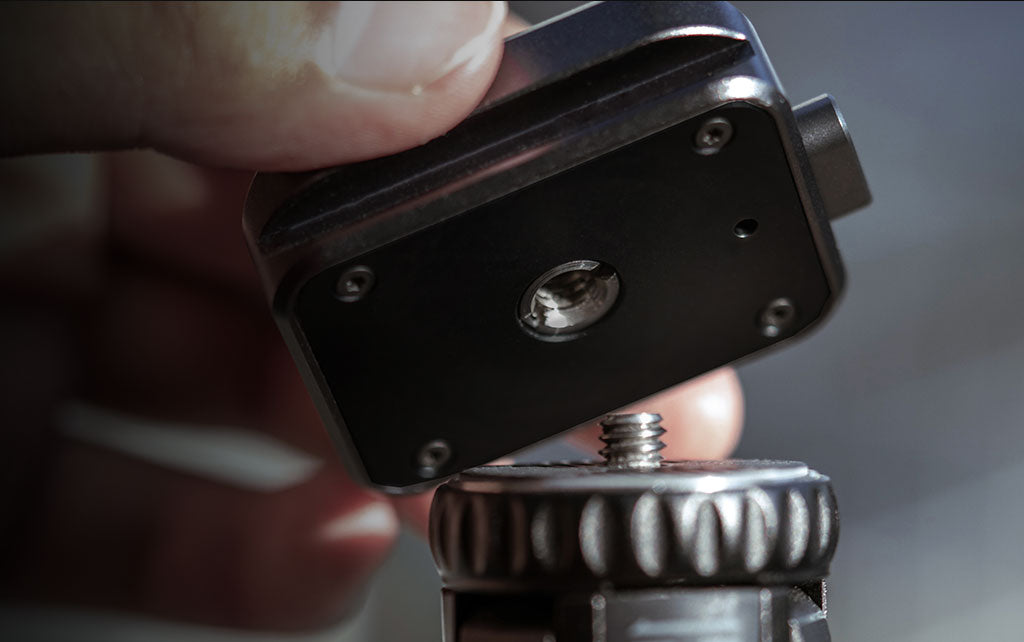 Schnellfreisetzungsklemme vom Arca -Typ - Multifunktionale Schnittstellen