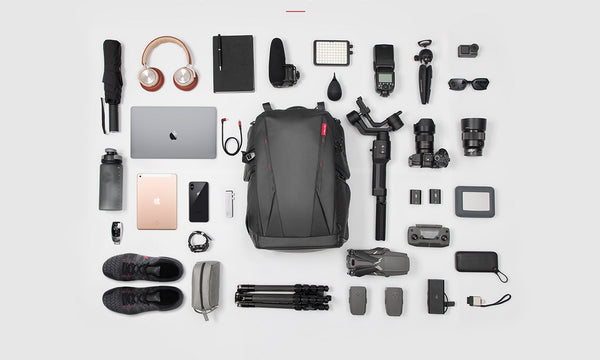 Backpack de caméra étanche Rangement complet