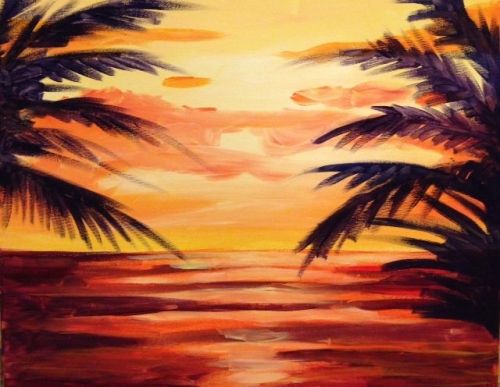 Easy Landscape Painting Ideas for Beginners, Easy Canvas Painting Ideas, Simple DIY Paintings for Beginners, Easy Acrylic Paintings