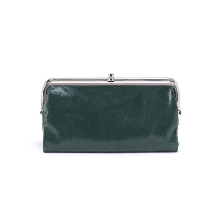 LAUREN CLUTCH WALLET SAGE LEAF