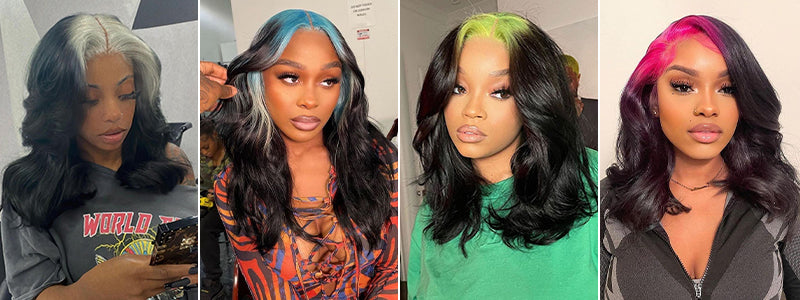 color hair | ombre hair | color wigs | curlyme hair
