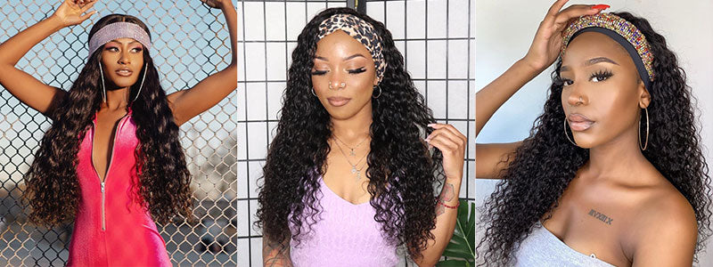 headband wig | curly me hair
