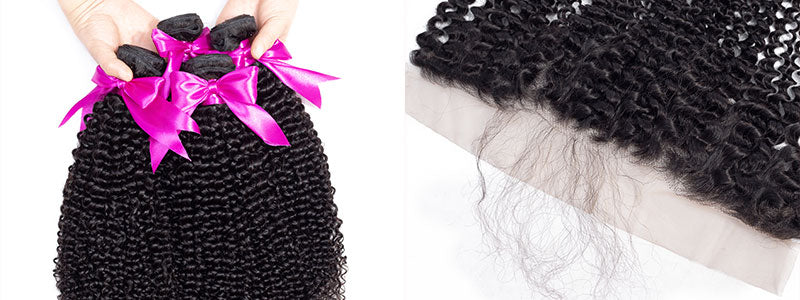 bundles with closure | curly me hair