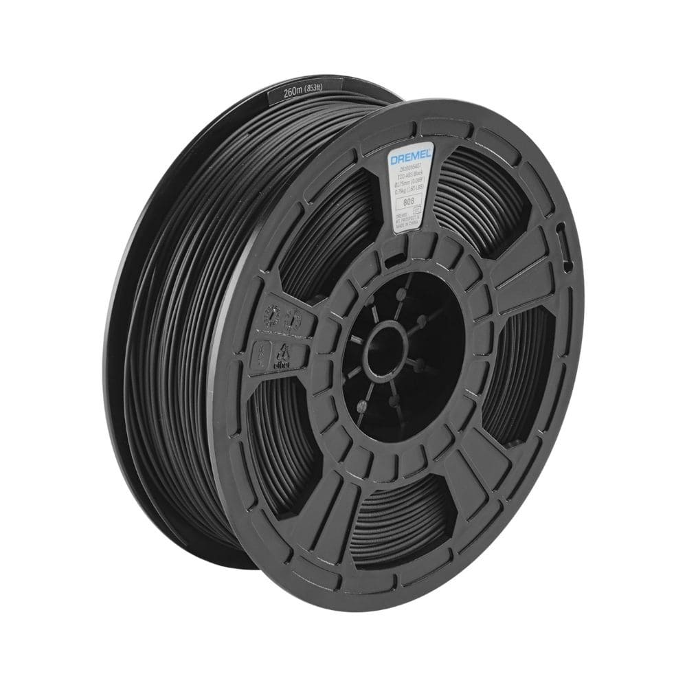 Dremel Black ECO-ABS 3D Printer Filament Black