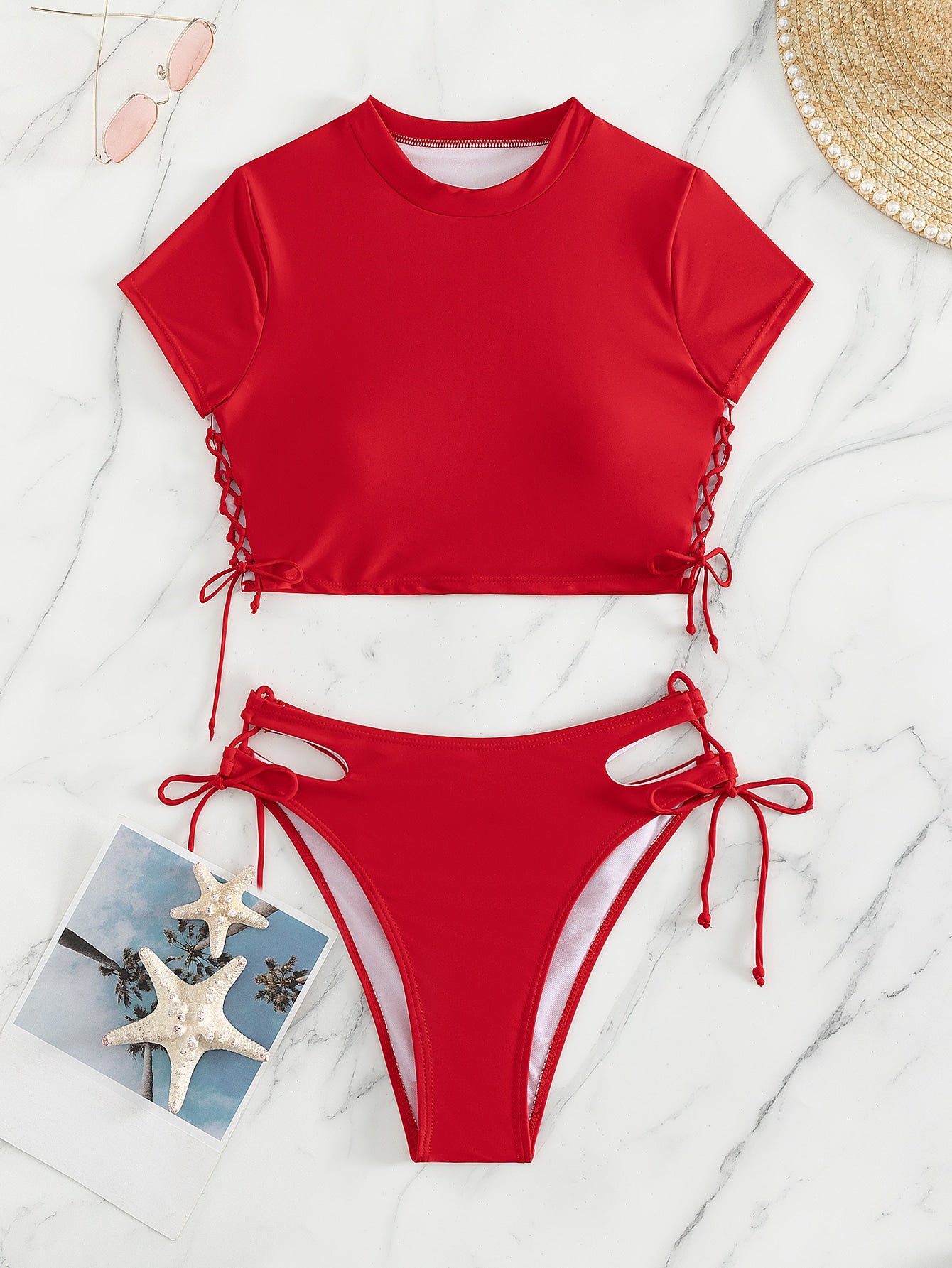 Seashell Sands Swimsuit Set