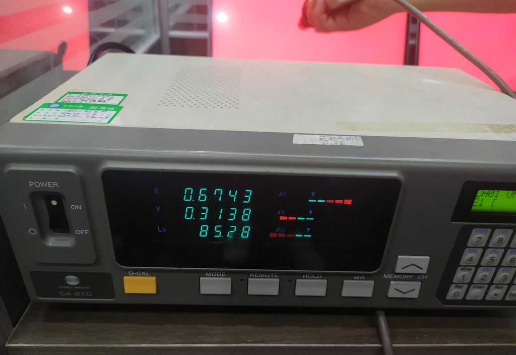 Farbraum DCI-P3 Reines Rot