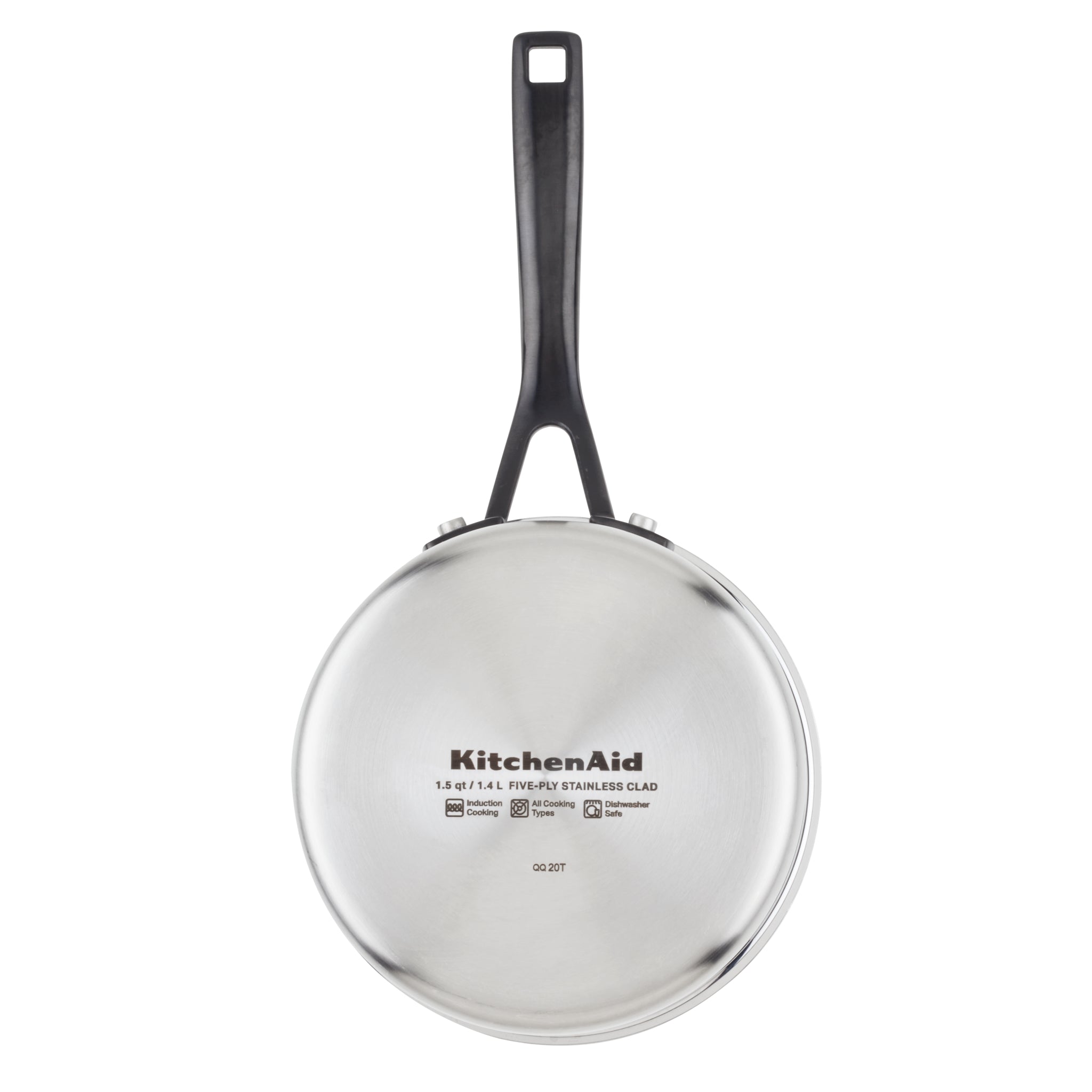 5-Ply Clad Stainless Steel Induction Sauce Pan