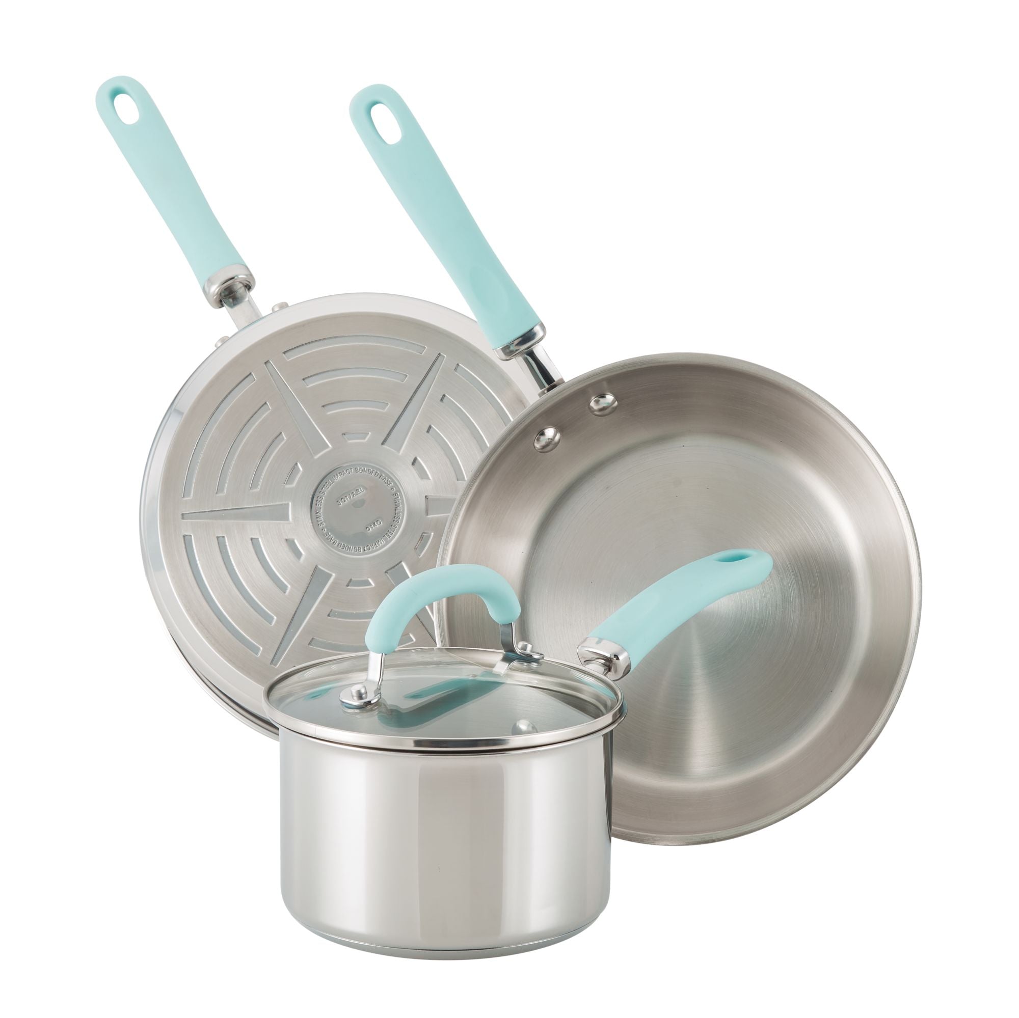 Create Delicious Stainless Steel 10-Piece Cookware Set