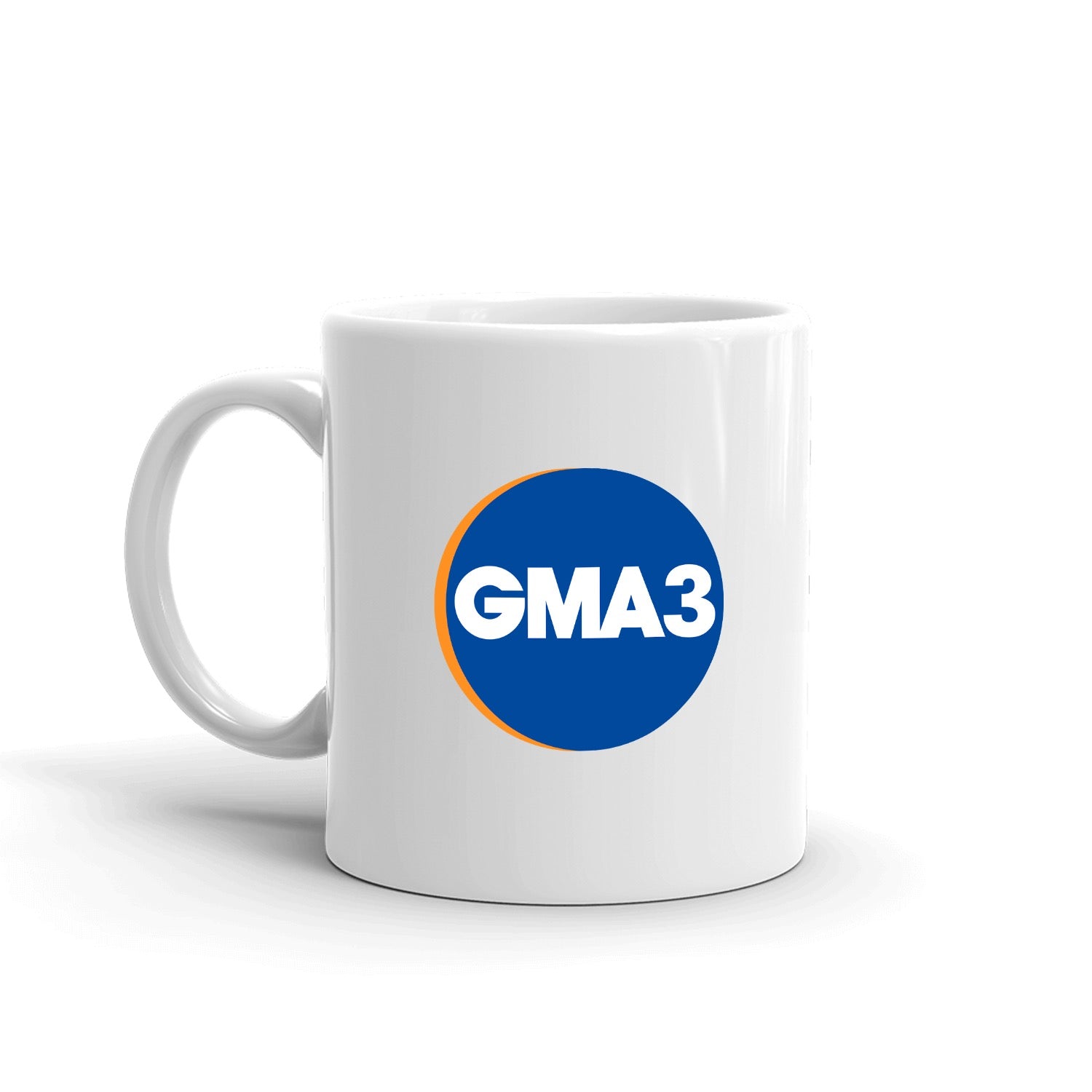 GMA3 Logo White Mug - Made in the USA