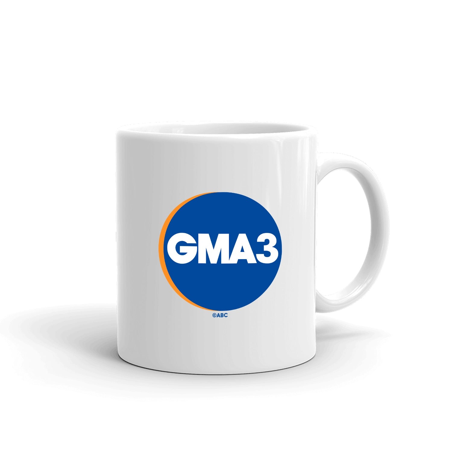 GMA3 Logo White Mug - Made in the USA