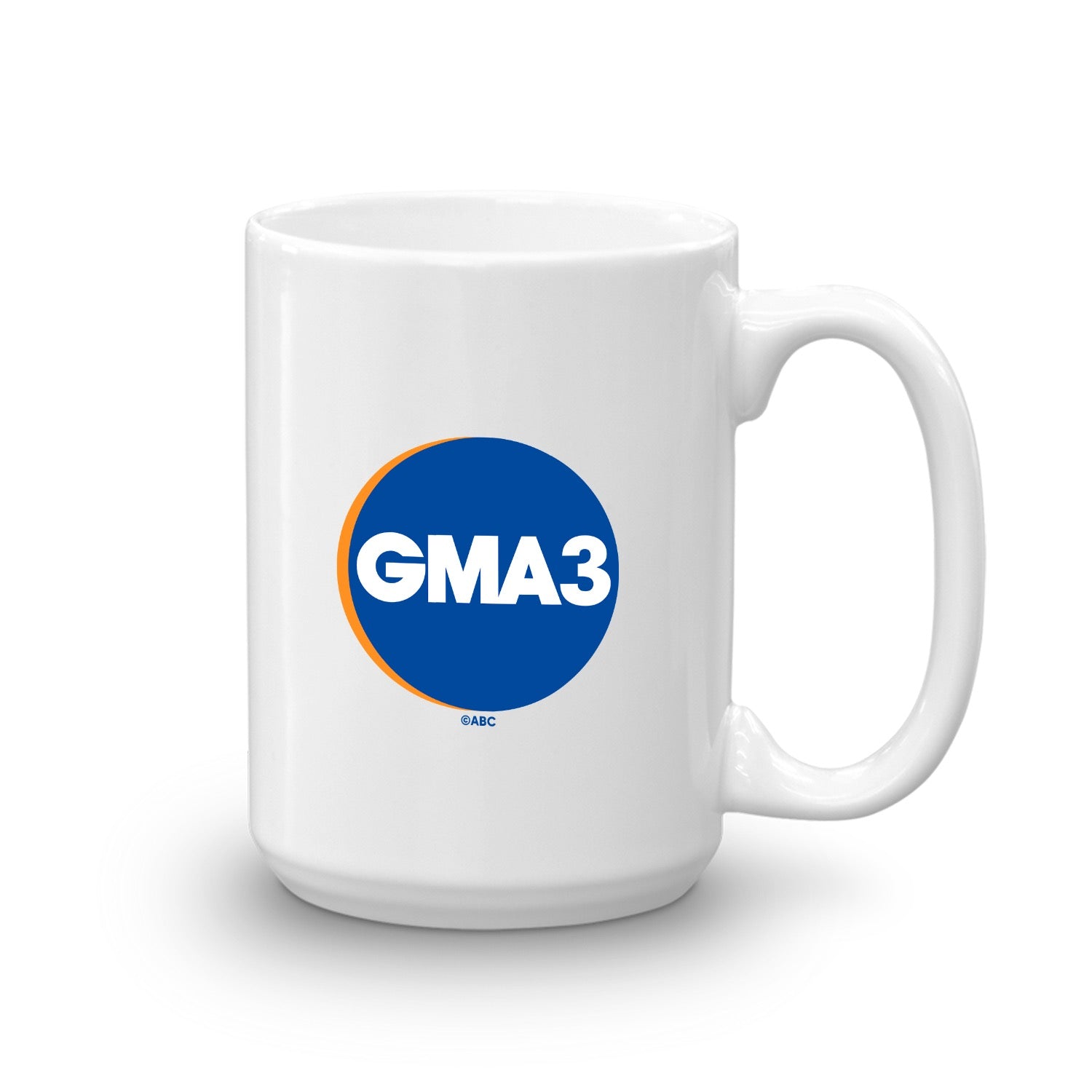 GMA3 Logo White Mug - Made in the USA