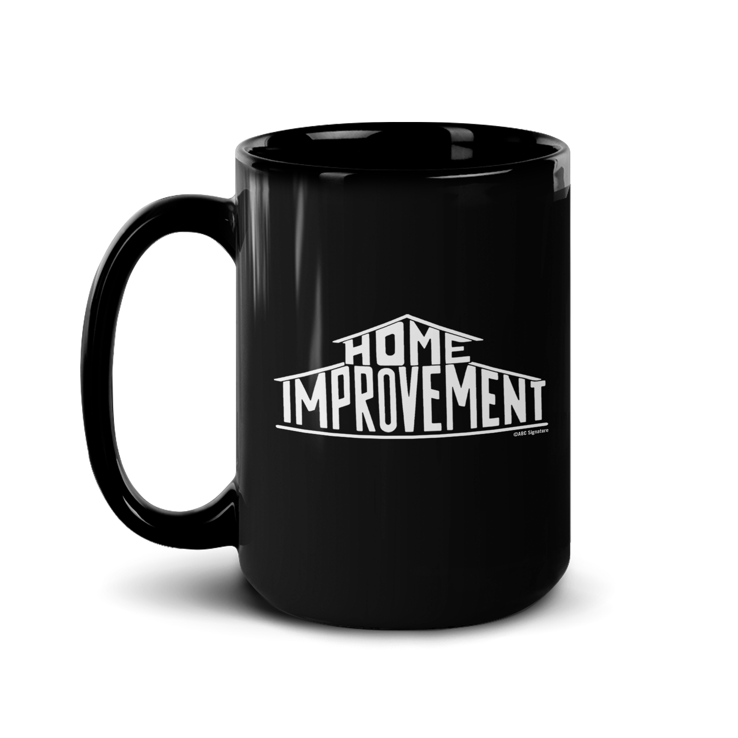 Home Improvement Logo Personalized Black Mug