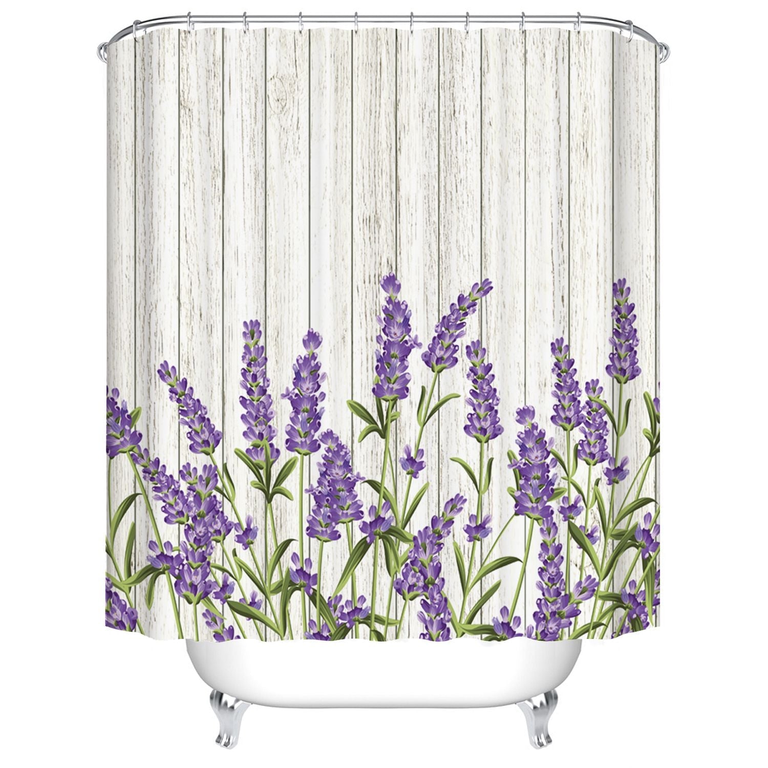 Barn Door Lavender Shower Curtain