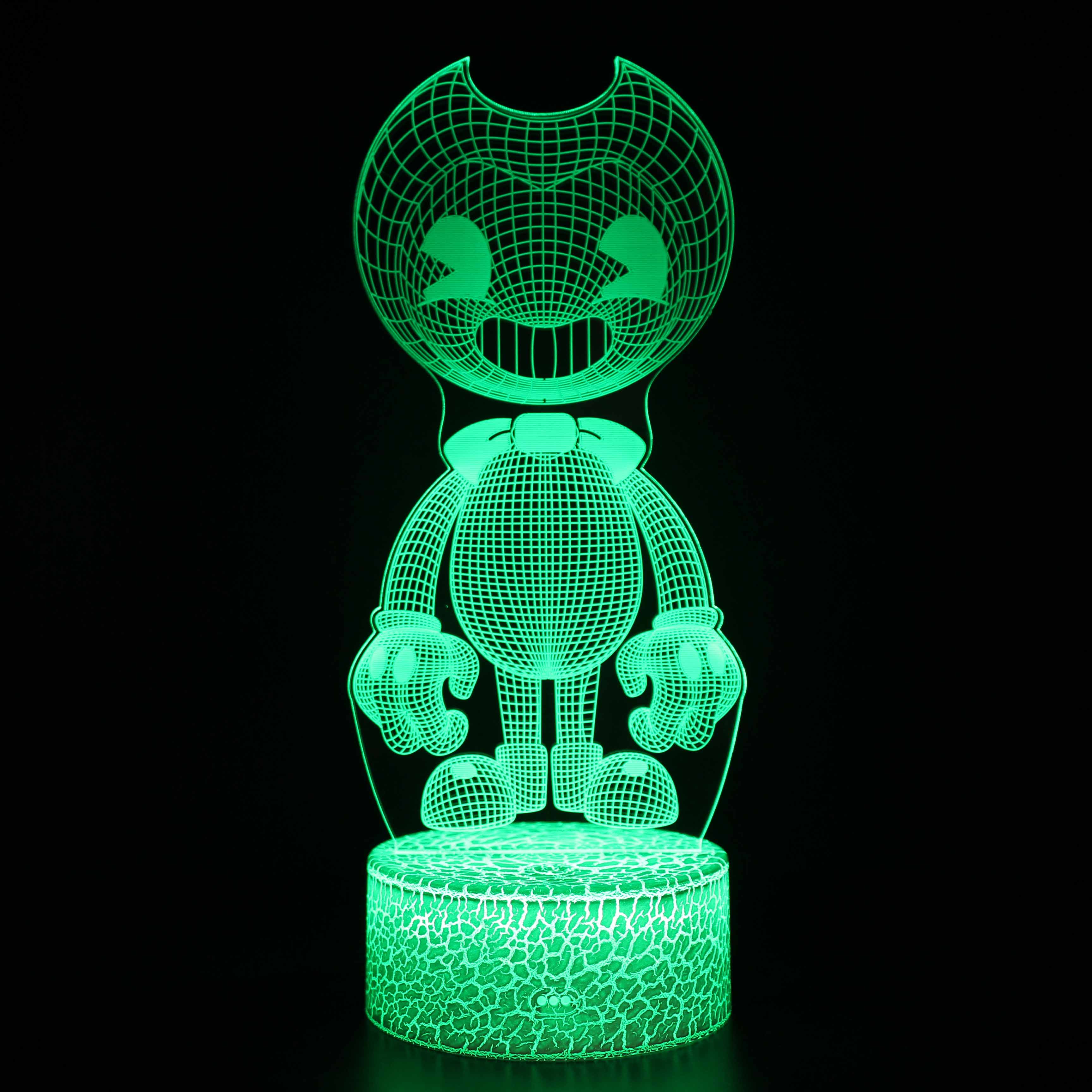 Bendy and The Ink Machine 3D Illusion Lamp Night Light