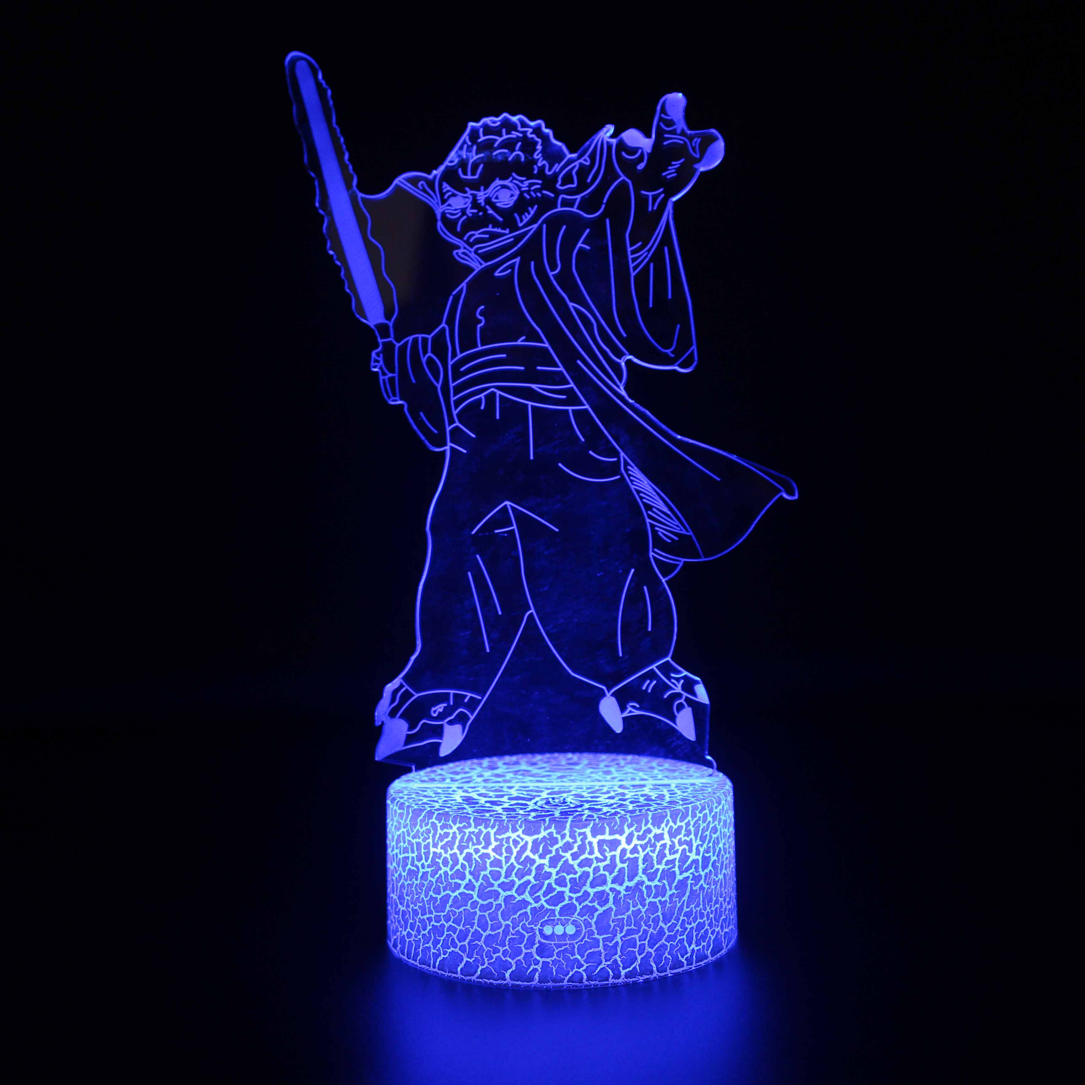 Star Wars Master Yoda 3D Night Light