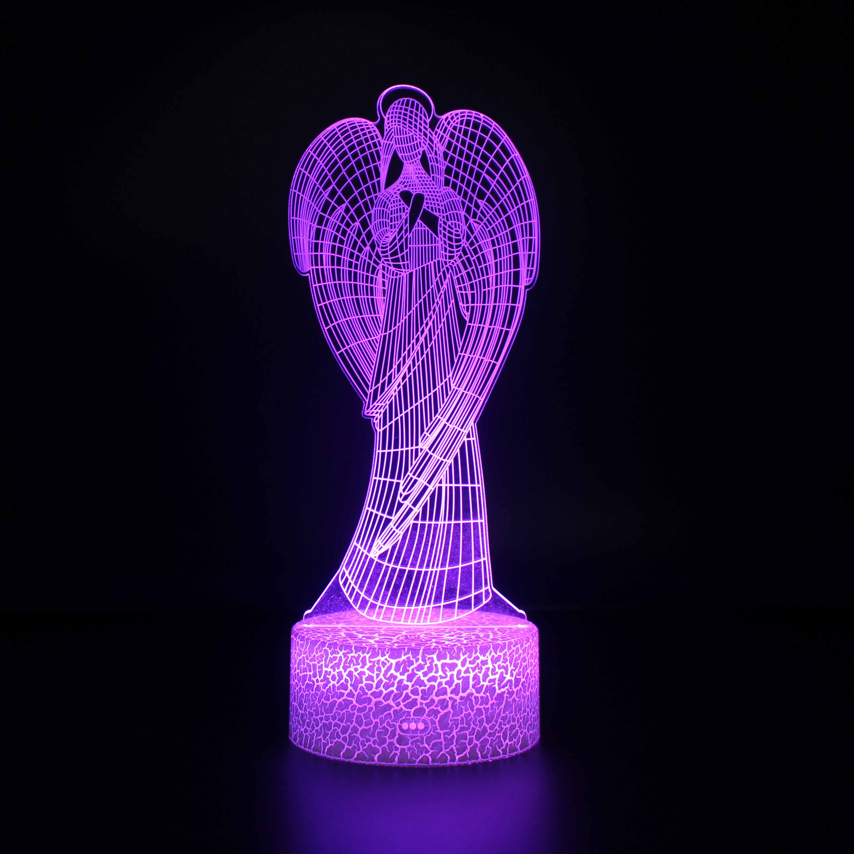 Angel Wings 3D Night Light