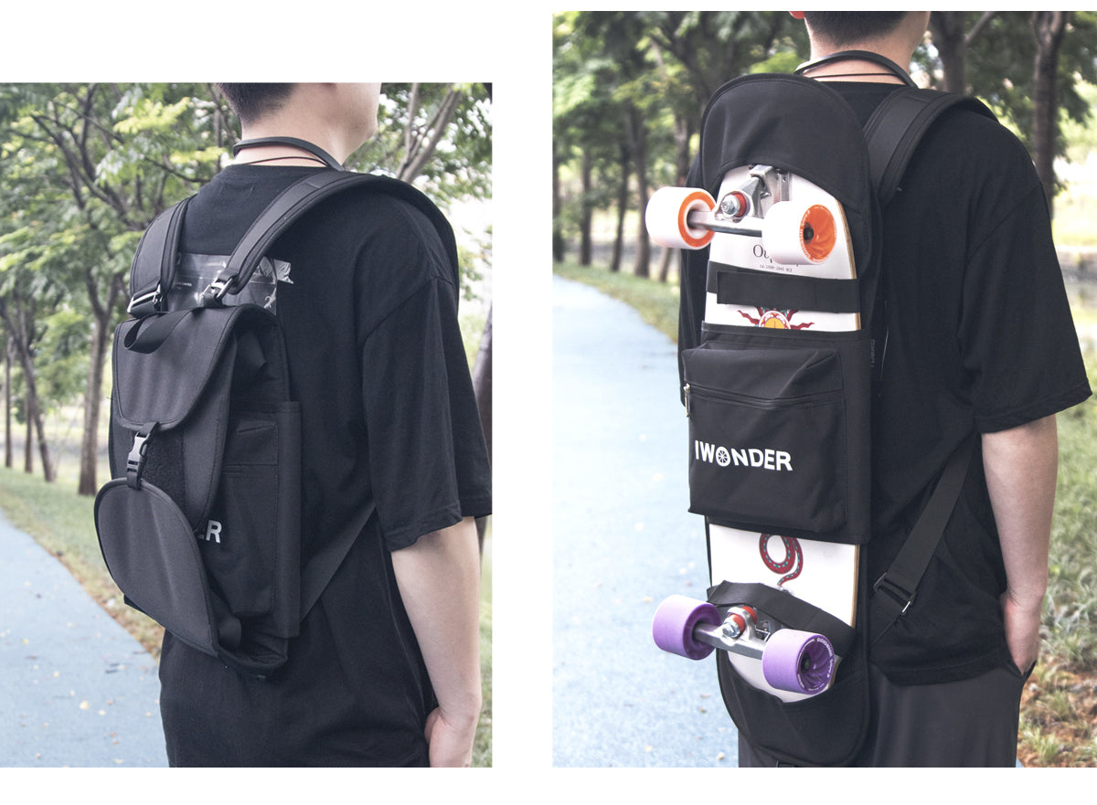 jern ale sikring IWONDER Skateboard Bag For Electric Skateboards, Surfskate Boards And –  CLOUDWHEEL