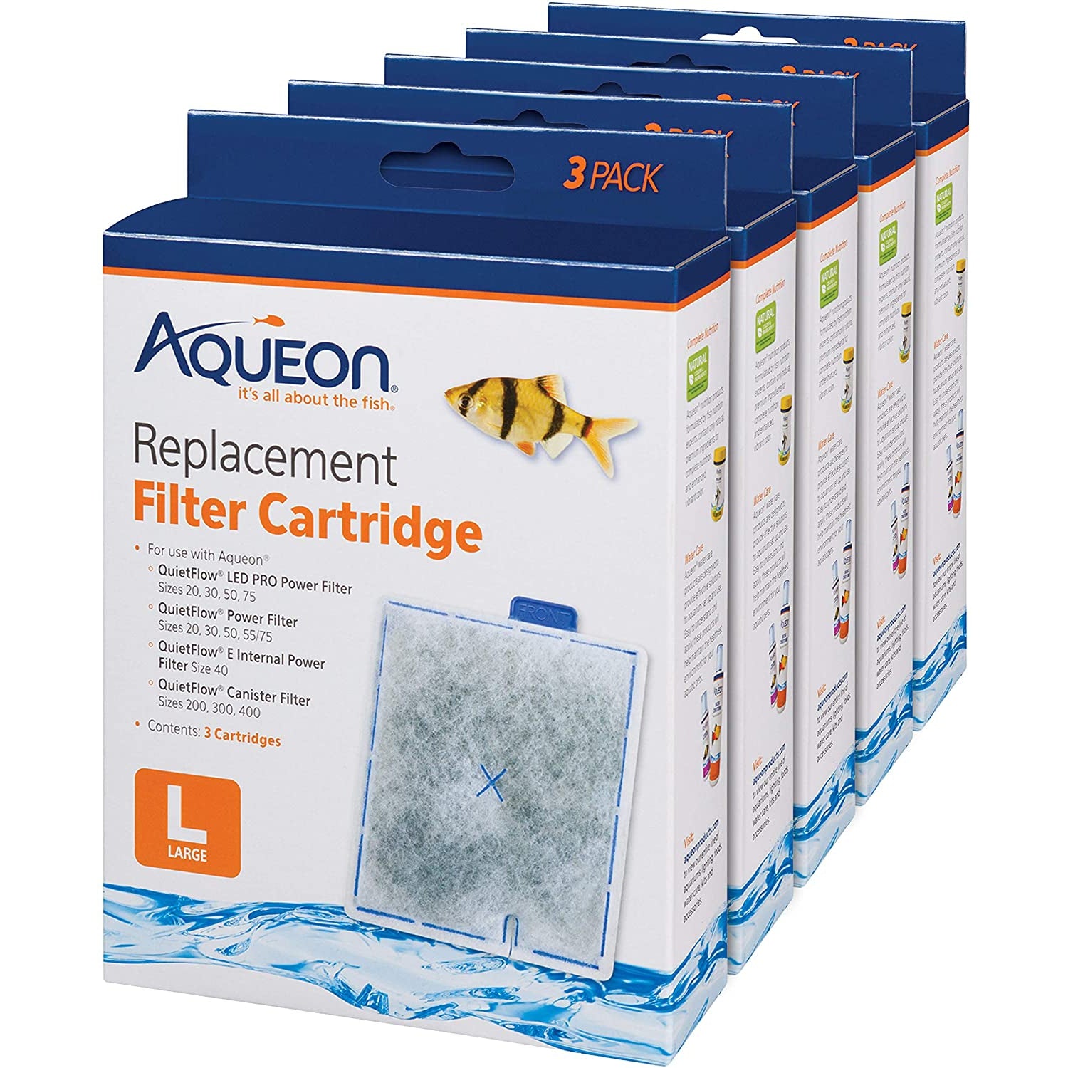 Aqueon Replacement Filter Cartridges (15 pack)