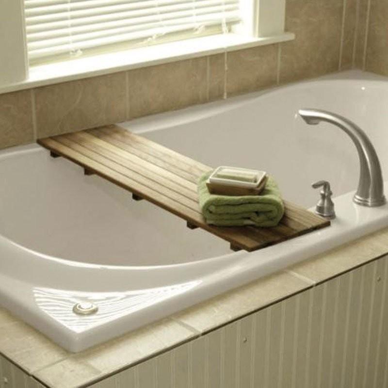 Teak Bathtub Shelf/Seat