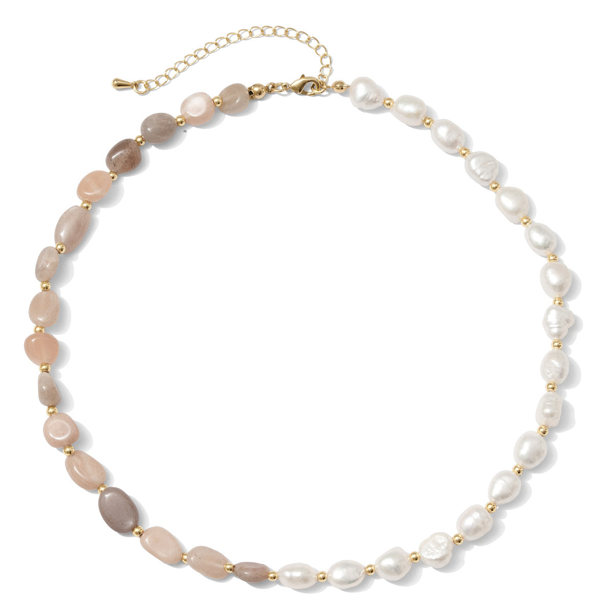 Pearl & Stone Statement Necklace