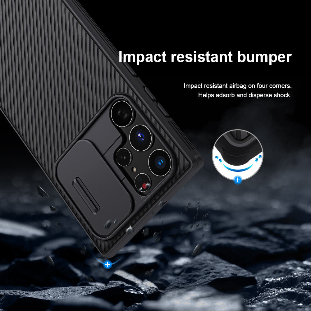 Slide cover protects camera phone case for samsung galaxy series