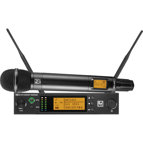 Electro-Voice RE3-ND76 Wireless Handheld Microphone System with ND76 Wireless Mic (5H: 560 to 596 MHz)